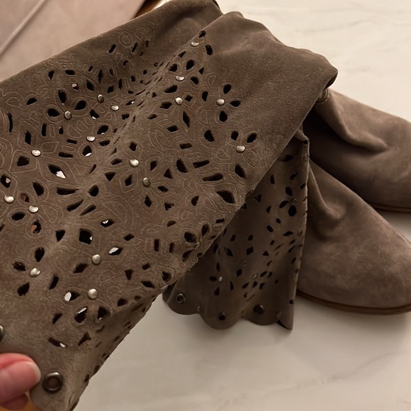 Vero Cuoio Boots Size 38 or 7 - Picture 3 of 8